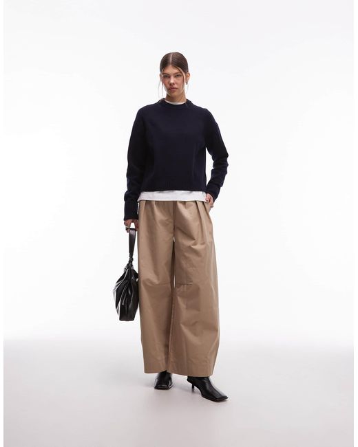 Sweat ras ARKET en coloris Blue