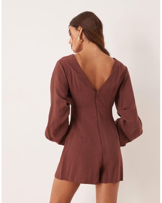 ASOS Brown – playsuit