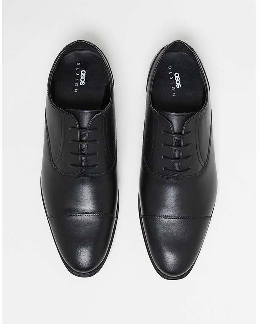 ASOS Black Oxford Shoes for men