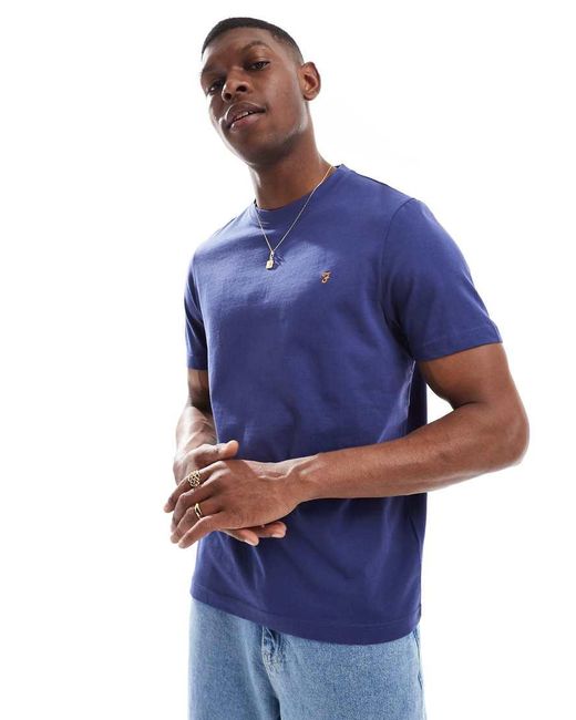 Camiseta Medio Danny De Farah de hombre de color Blue