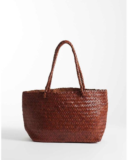Borsa Shopping di Mango in Red