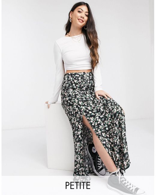 button down maxi skirt