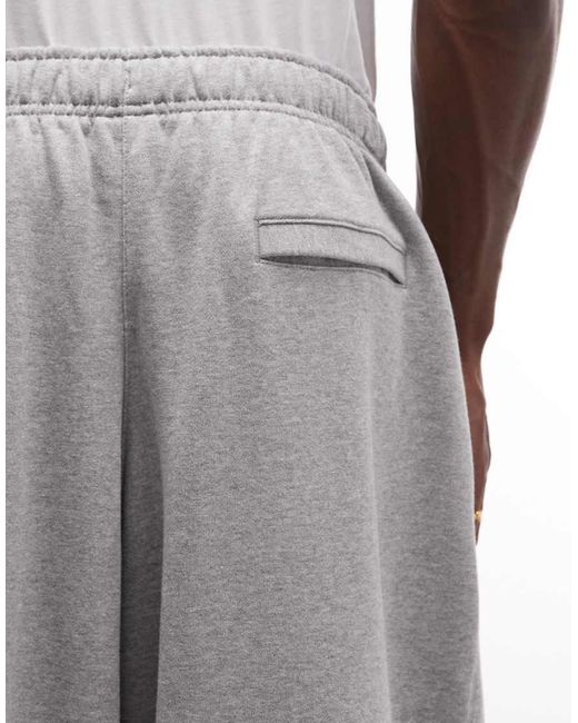 Nike Blue Club French Terry Oversized Joggers for men