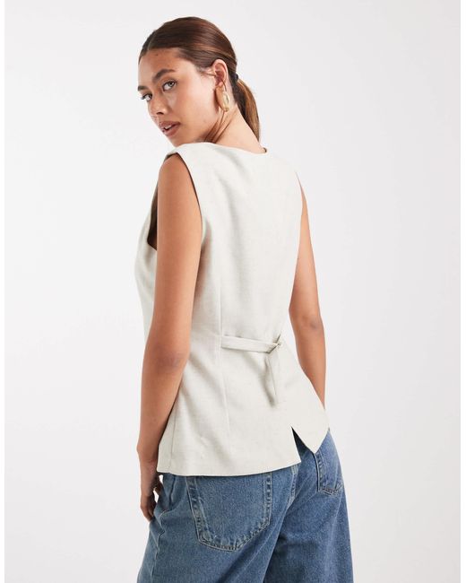Gilet Vero Moda en coloris White