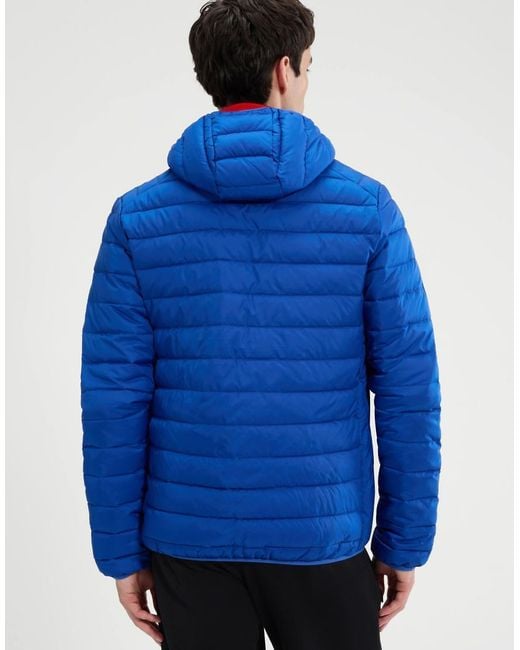 Ellesse Blue Lombardy Padded Jacket for men