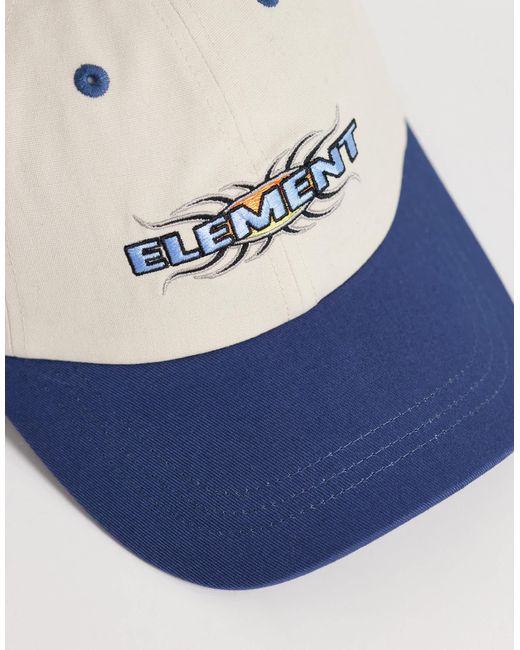 Element – baseballkappe in White für Herren