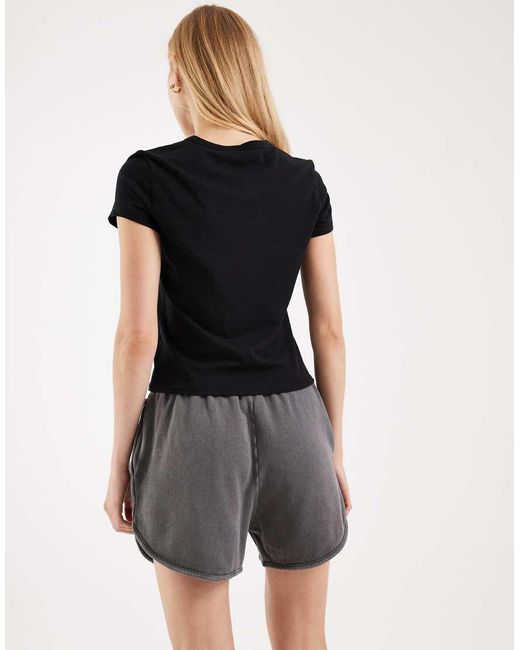 Santa Cruz Black Stacked Logo Jogger Shorts