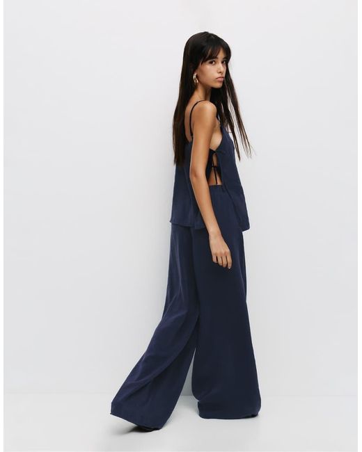 Pull&Bear Rustieke Broek in het Blue