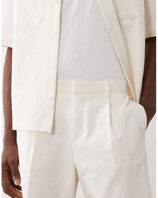ASOS Natural Dressy Regular Shorts for men