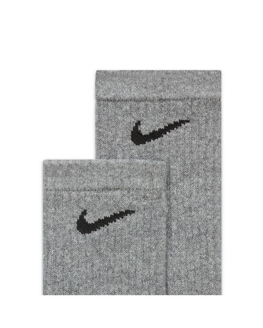 Nike – everyday cushioned – 3er-pack crew-socken in Gray für Herren