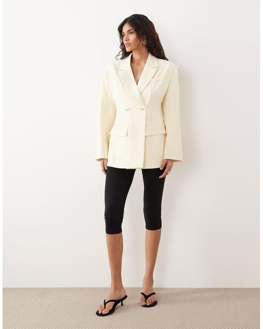 Gina Tricot Natural Shaped Blazer