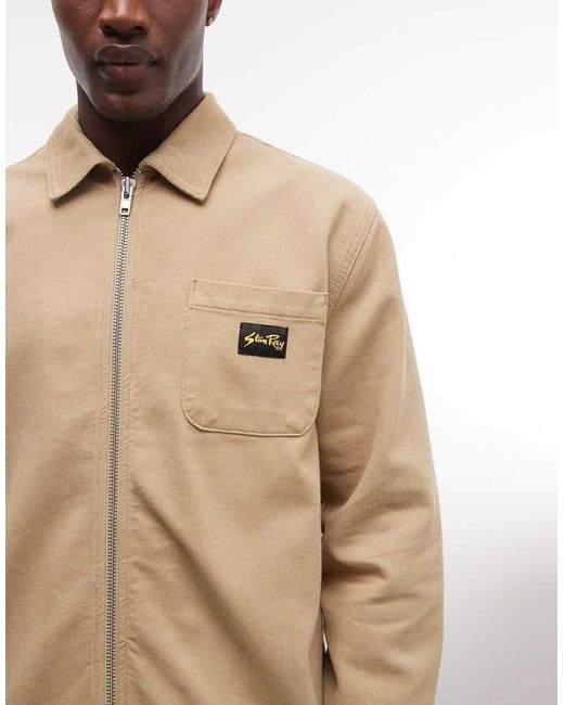 Stan Ray Natural Zip Up Jacket for men