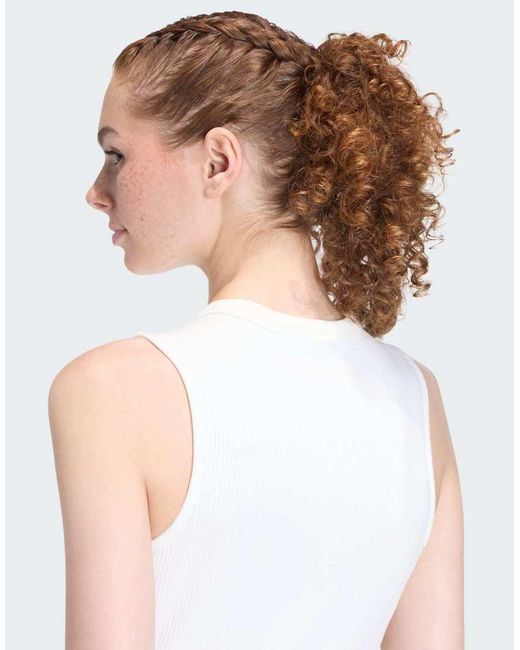 Adidas Originals White All Szn Rib Dress