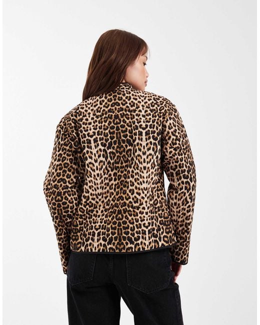 Vero Moda Brown Quilted Jacket