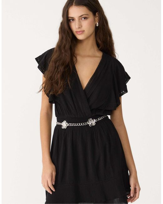 Stradivarius Black – minikleid