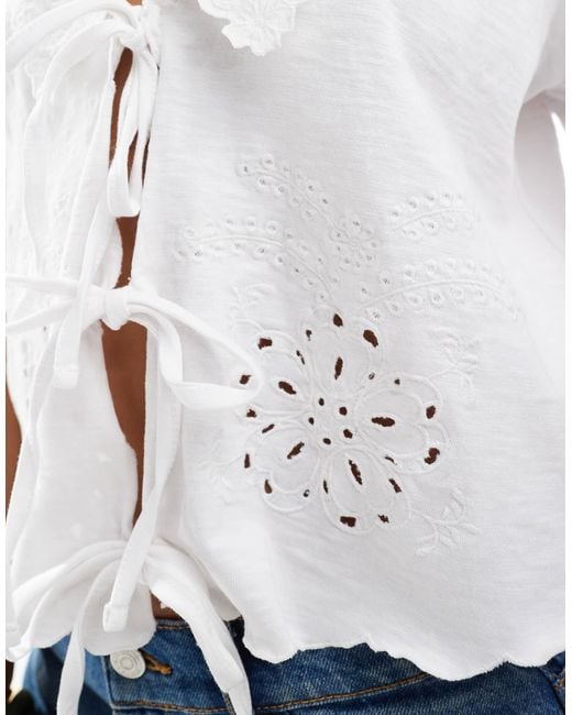 ASOS White – freizeitbluse