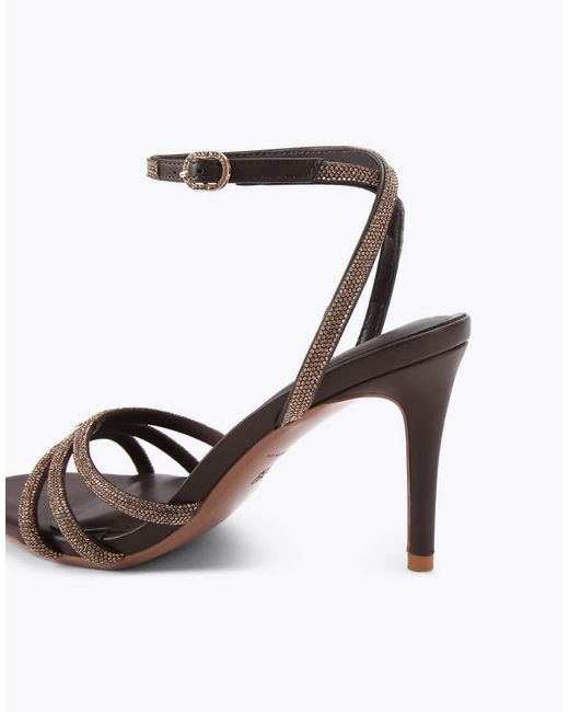 KG by Kurt Geiger White Fancy Heeled Sandals