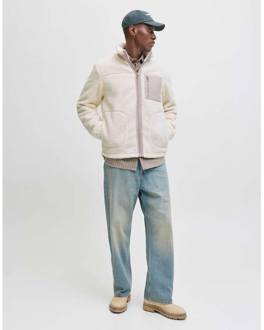 Jack & Jones Teddy Jack in het Natural voor heren