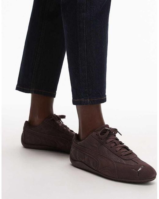 PUMA Black Speedcat Python Trainers