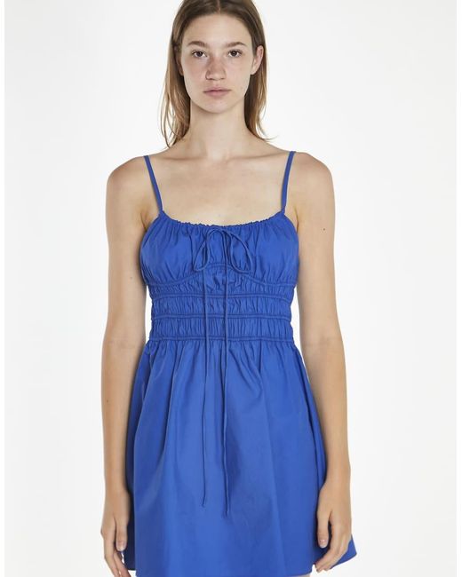 Glamorous Blue Mini Tank Dress