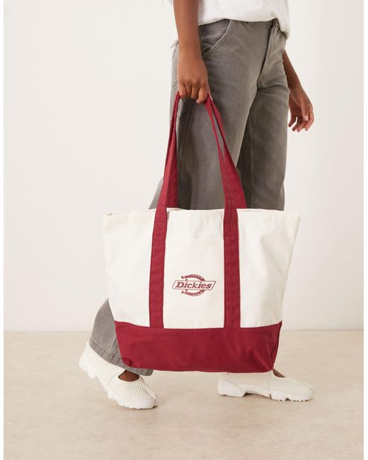 Dickies Red – tragetasche aus canvas