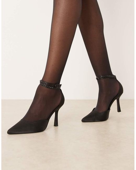 Raid Black Etanah Pointed Toe Pumps