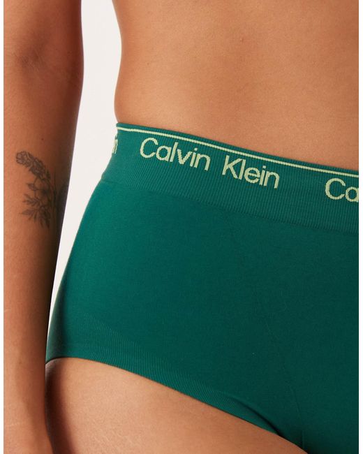 Calvin Klein Green Shapewear High Waisted Brief