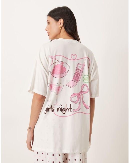 ASOS Asos Design Tall in het White