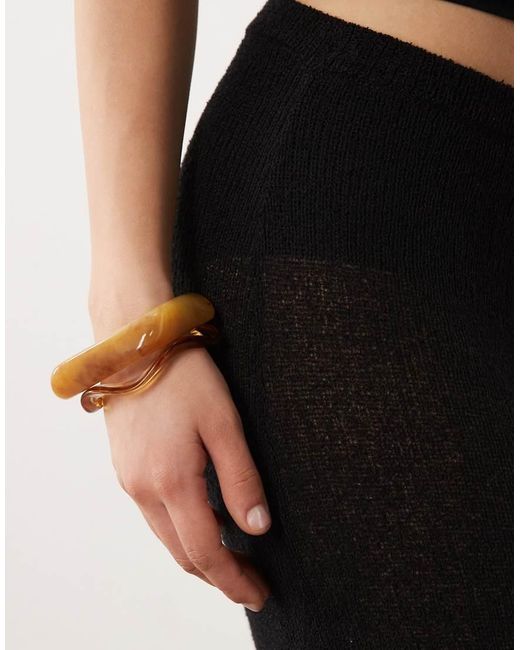 Tala Natural Beach Knit Maxi Skirt