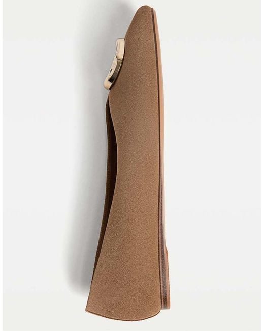 Ballerine Basse di Stradivarius in Natural
