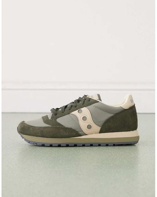 Saucony Gray Jazz Original Trainers for men
