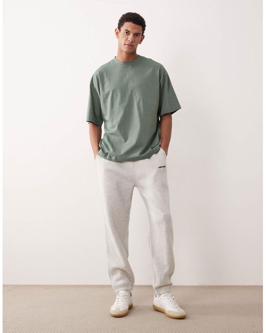 ASOS – basic-t-shirt in Green für Herren