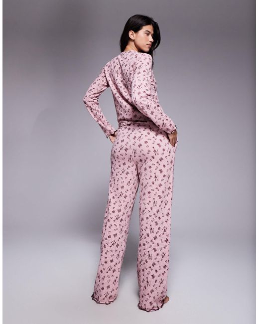 Ensemble Threadbare en coloris Pink