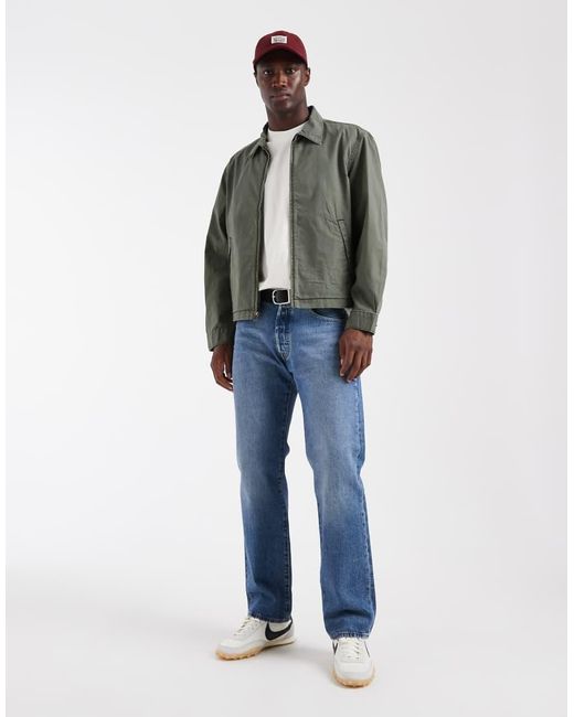 Levi's Gray Castro Zipped Jacket for men