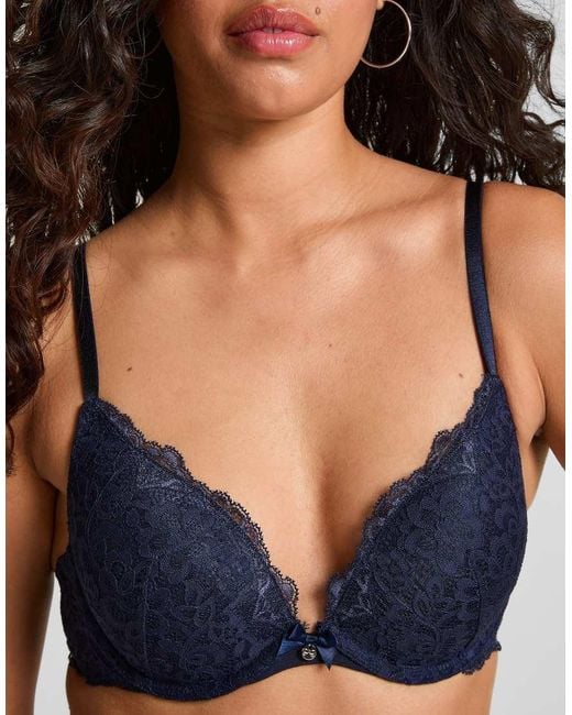 Hunkemöller Blue Marine Padded Push-Up Underwired Bra