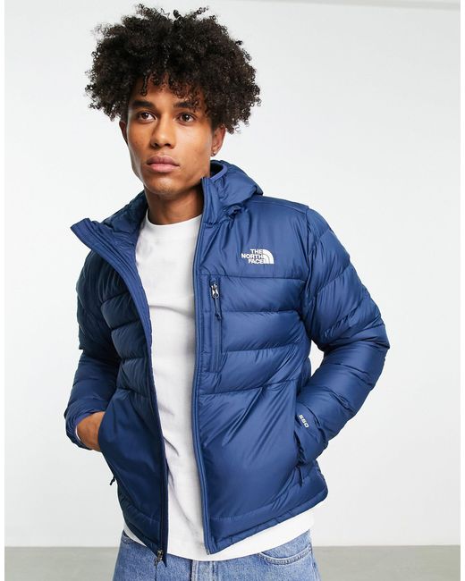 The North Face Aconcagua 2 Hooded Down Puffer Jacket in Blue for Men Lyst Australia