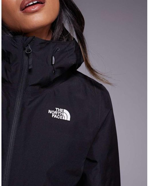 The North Face Gray Carto Mono Triclimate 3-In-1 Hooded Jacket