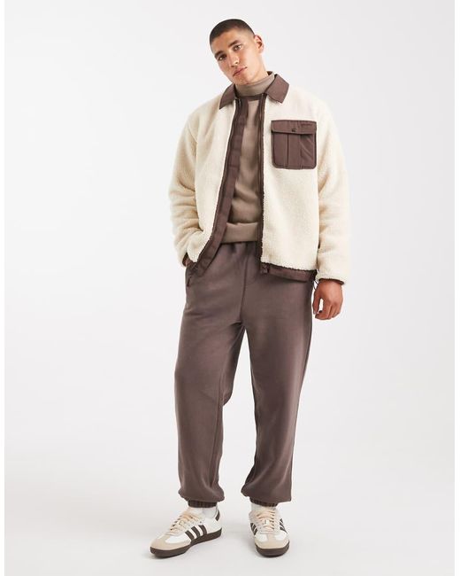 Levi's Natural Joonie Sherpa Jacket for men