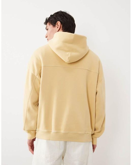 Abercrombie & Fitch Natural Essential Front Pocket Hoodie for men