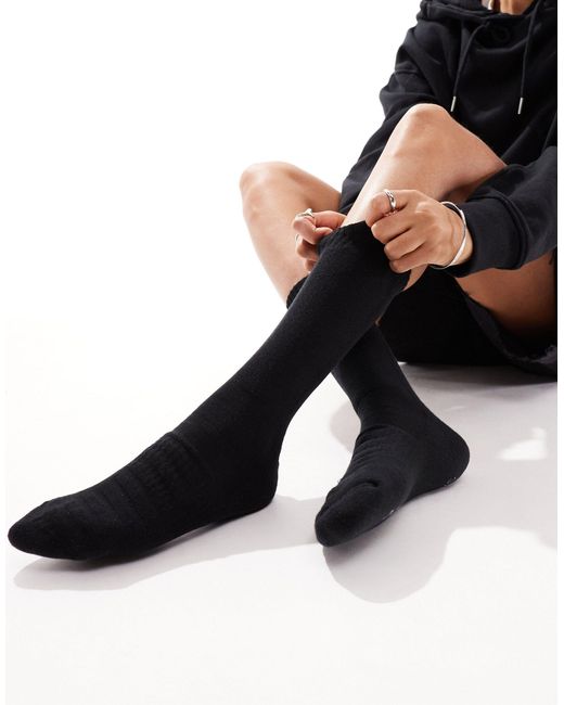 Dr. Martens Black Double Doc Socks for men