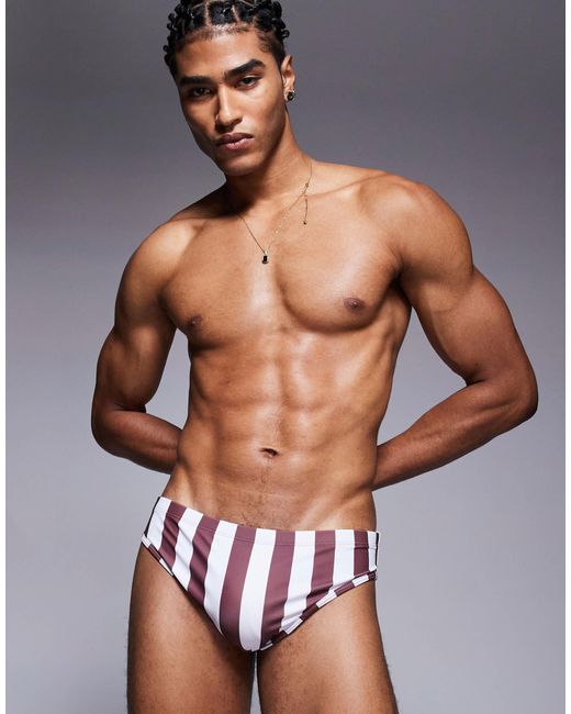 Slip ASOS pour homme en coloris Gray