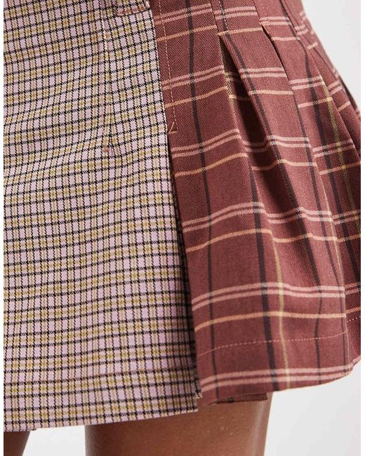 Free People Pink Low Rise Mini Skirt