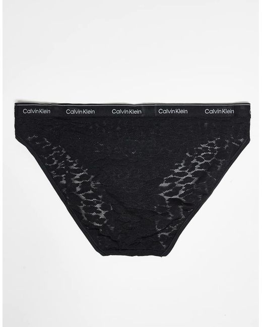 Calvin Klein Modern Lace in het White
