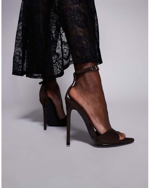 SIMMI Black Simmi London Eavie Heeled Sandals