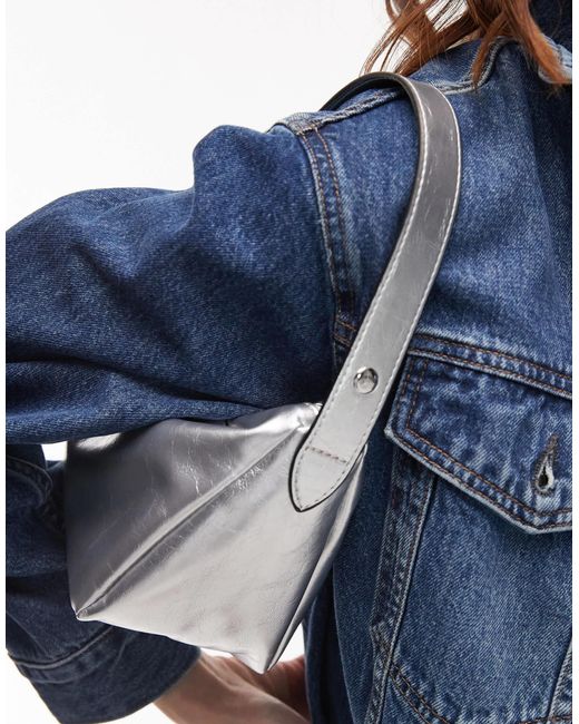 TOPSHOP Metallic – gila – handtasche