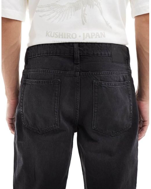 Cotton On Black baggy Jeans for men