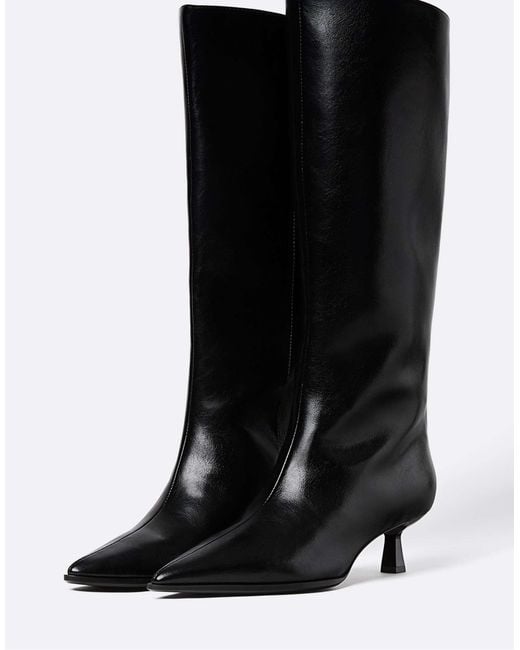 Stradivarius Black – stiefeletten