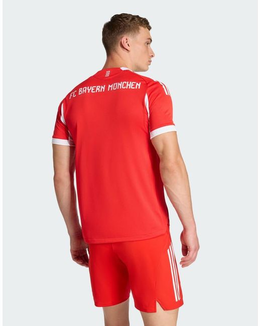Adidas Originals Fc Bayern 25/26 in het Red voor heren