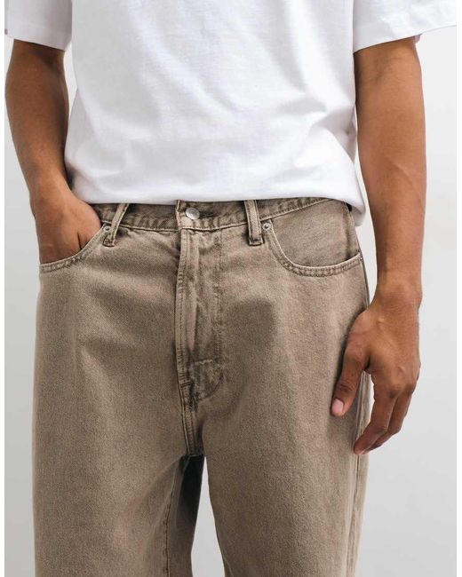 Abercrombie & Fitch Gray Relaxed Fit Jeans for men