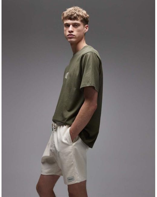 Rhythm Green Classic Cord Jam Short for men